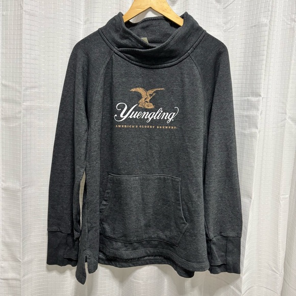 Yuengling Eagle Cozy Funnel Neck Pullover Youth 14/16 Large Fits like a women xs - Picture 1 of 6